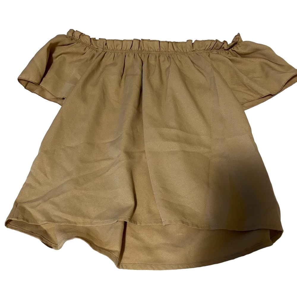 Off Shoulder Brown